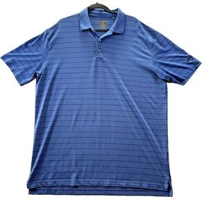 Callaway Opti-Dri Striped Stretch Golf Polo Performance Active Sports Size XL